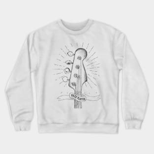 Bass Player Crewneck Sweatshirt